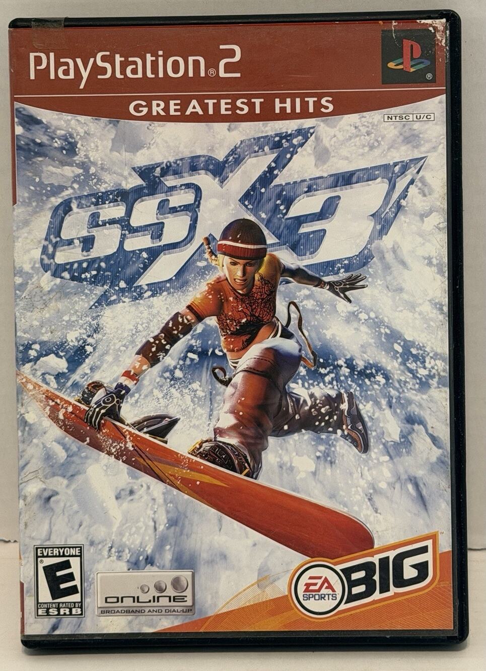 SSX 3 - Sony PlayStation 2 Greatest Hits (Untested) FREE SHIPPING